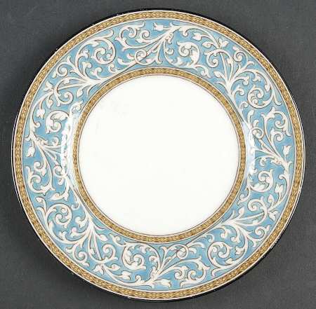Praze Turquoise Bread & Butter Plate