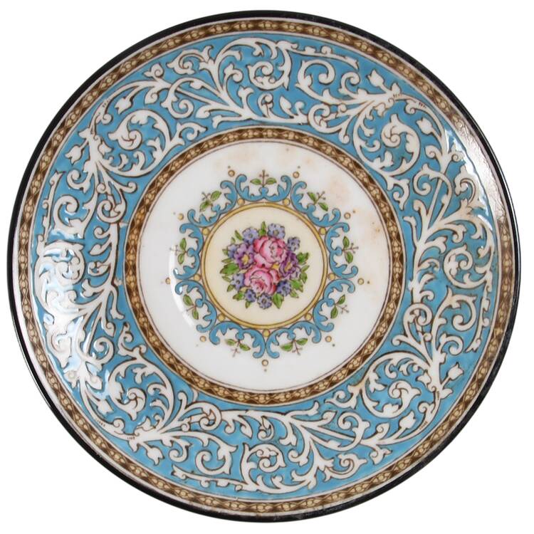 Praze Turquoise Saucer