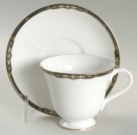 Preston Footed Cup & Saucer Set