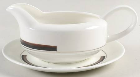 Prelude Gravy Boat & Underplate
