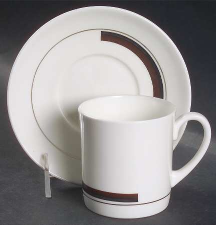 Prelude Flat Cup & Saucer Set