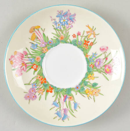 Prairie Flowers Saucer for Footed Cream Soup Bowl