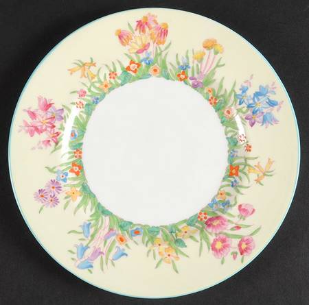 Prairie Flowers Dessert/Pie Plate