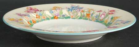 Prairie Flowers Large Rim Soup Bowl