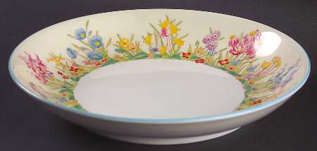 Prairie Flowers Bread and Butter Bowl
