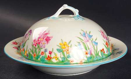 Prairie Flowers Muffin Dish & Lid