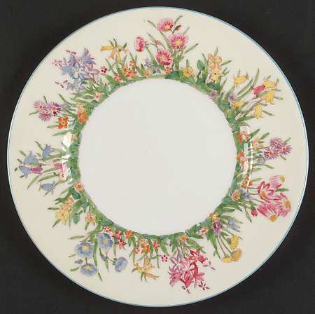 Prairie Flowers Luncheon Plate