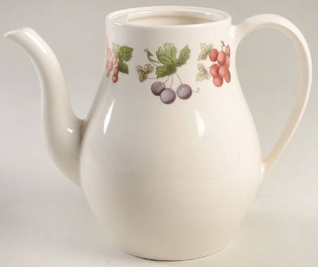 Provence Queensware Coffee Pot No Lid