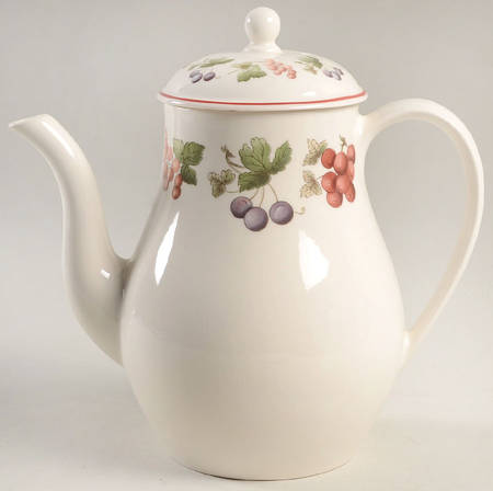 Provence Queensware Coffee Pot & Lid by Wedgwood