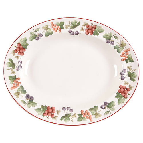 Provence Queensware 12" Oval Serving Platter by Wedgwood
