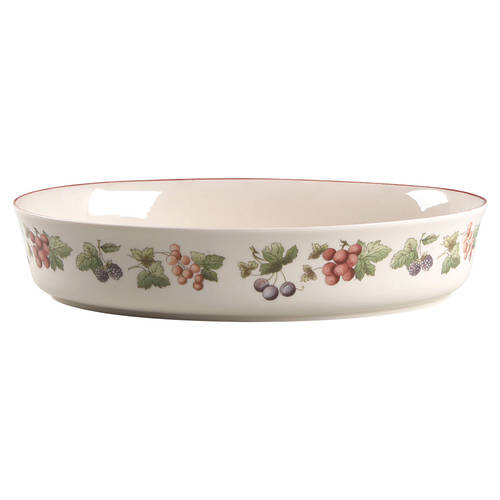 Provence Queensware 12" Oval Roaster