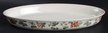 Provence Queensware 14" Oval Roaster by Wedgwood