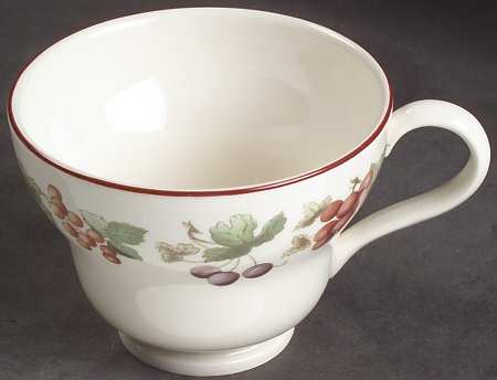 Provence Queensware Footed Cup