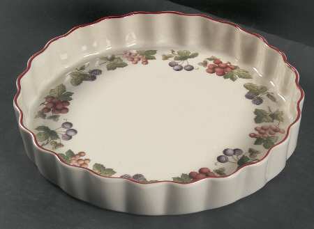 Provence Queensware 10" Round Flan