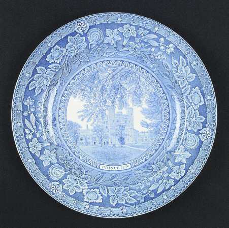 Princeton University Blue Dinner Plate