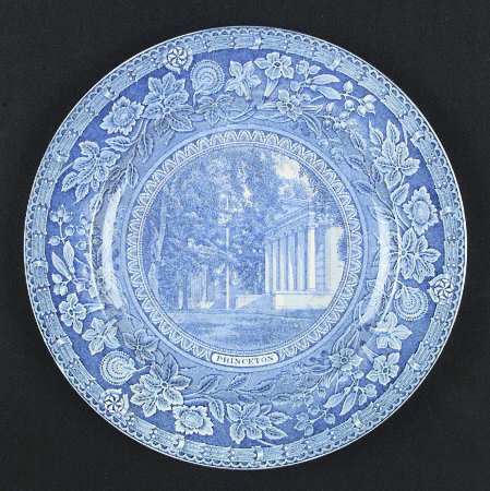 Princeton University Blue Dinner Plate