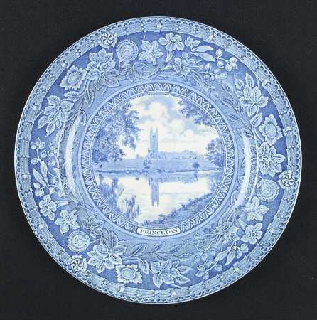 Princeton University Blue Dinner Plate