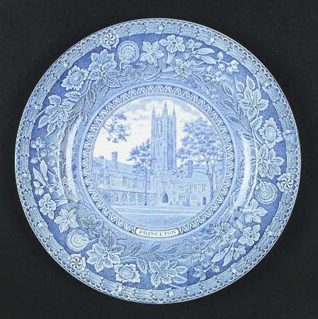 Princeton University Blue Dinner Plate