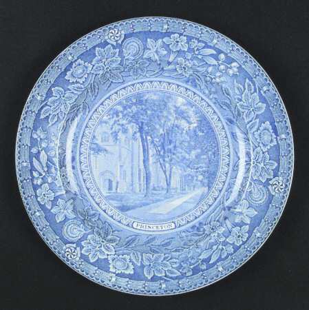 Princeton University Blue Dinner Plate