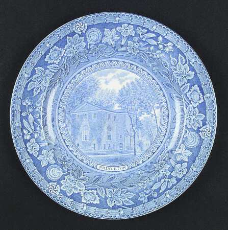 Princeton University Blue Dinner Plate