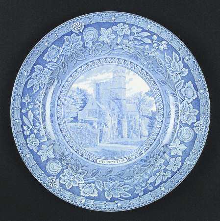Princeton University Blue Dinner Plate