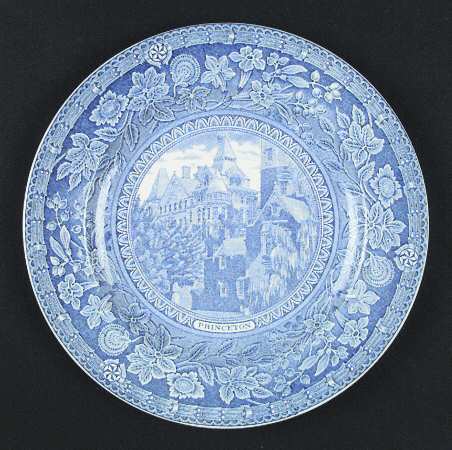 Princeton University Blue Dinner Plate