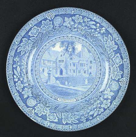 Princeton University Blue Dinner Plate