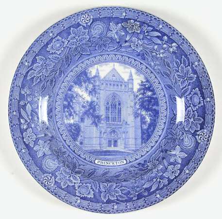Princeton University Blue Dinner Plate