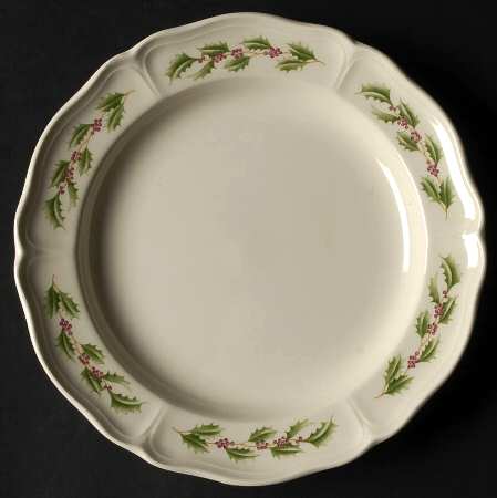 Queen's Holly Salad Plate