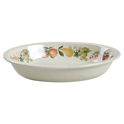 Quince 9" Oval Vegetable Bowl