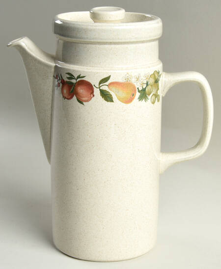 Quince Coffee Pot & Lid
