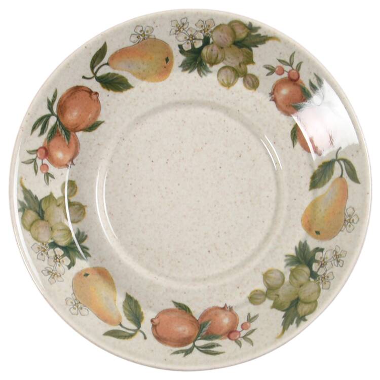 Quince Saucer for Flat Demitasse Cup