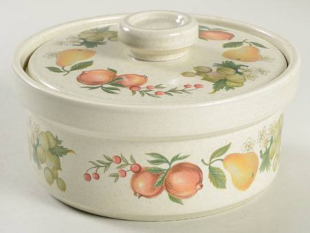 Quince Individual Casserole & Lid