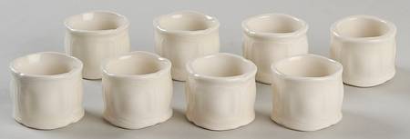 Queen's Plain Napkin Ring - Set of 8
