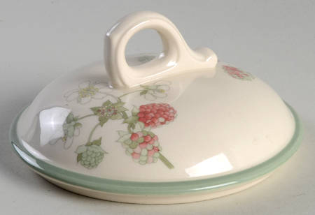 Raspberry Cane Lid for Individual Casserole