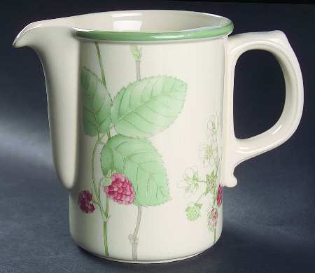 Raspberry Cane (Green Band Off Edge) 20 Oz Jug