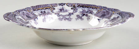 Raleigh Purple Round Butter No Lid