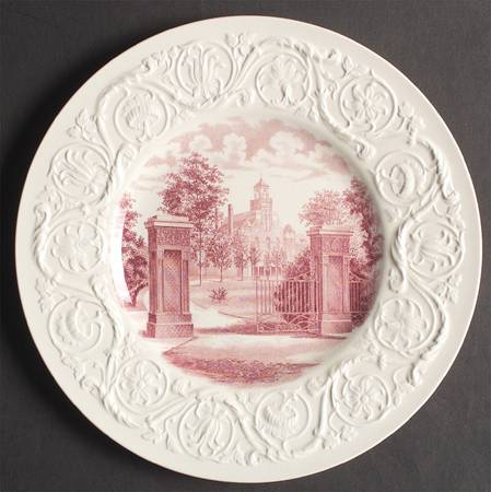 Randolph Macon Woman's College Mulberry Luncheon Plate