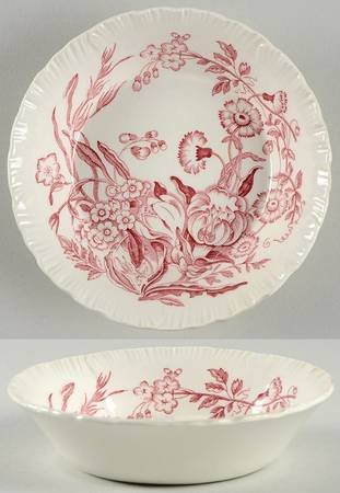 Ranunculus Pink Fruit/Dessert (Sauce) Bowl