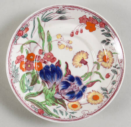 Ranunculus Saucer for Demitasse Cup