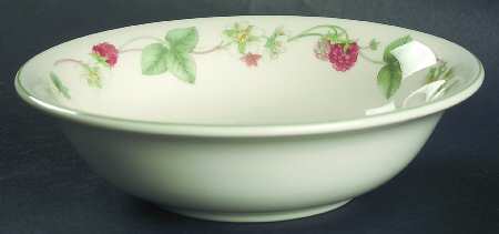 Raspberry Coupe Cereal Bowl