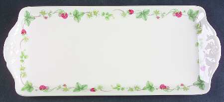 Raspberry Large Sandwich Tray
