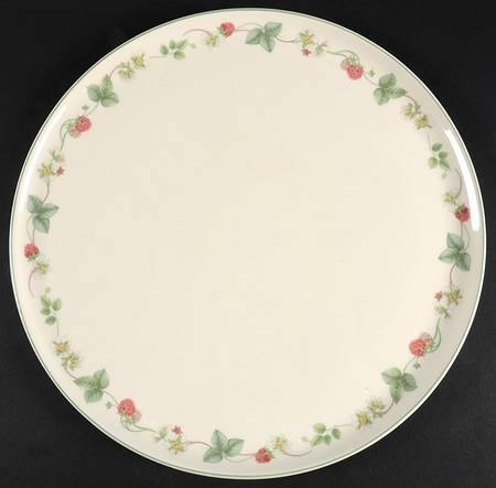 Raspberry Cake Plate