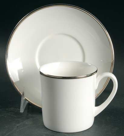 Reflection Flat Cup & Saucer Set