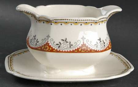 Regent Gravy Boat with Attached Underplate