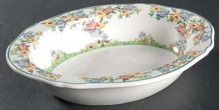 Richborough 9" Oval Vegetable Bowl