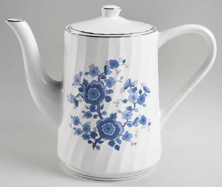 Royal Blue Coffee Pot & Lid