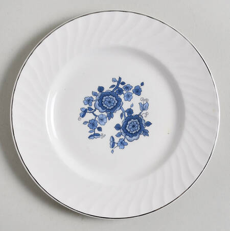 Royal Blue Bread & Butter Plate