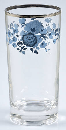 Royal Blue 12 Oz Glassware Tumbler