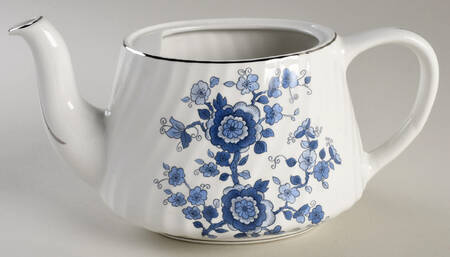 Royal Blue Teapot No Lid